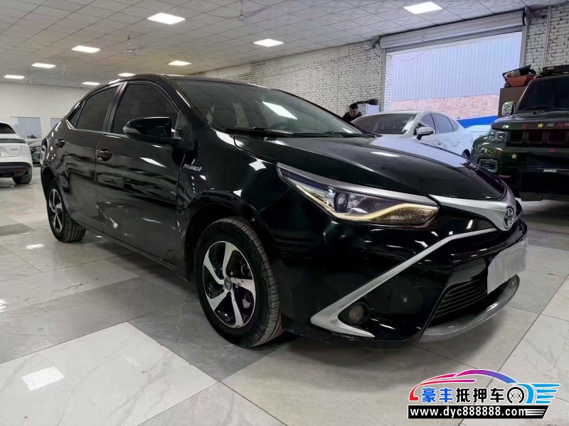 18年丰田雷凌轿车抵押车出售