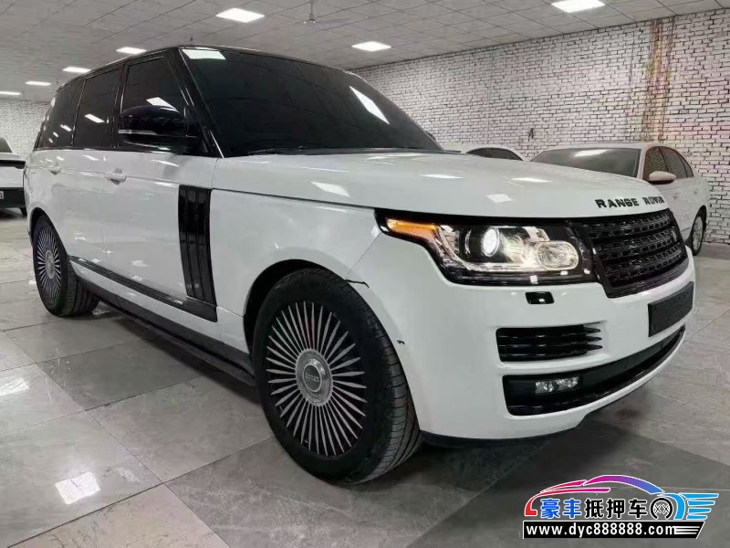 17年路虎揽胜行政SUV抵押车出售