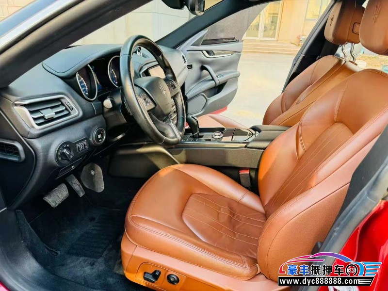 17年玛莎拉蒂Ghibli轿车抵押车出售