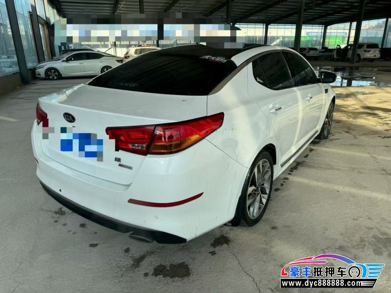 15年起亚K5轿车抵押车出售