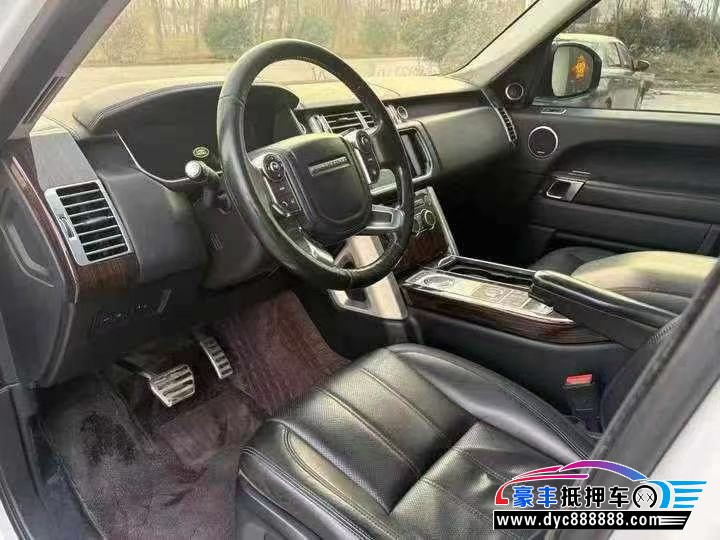 16年路虎揽胜轿车抵押车出售