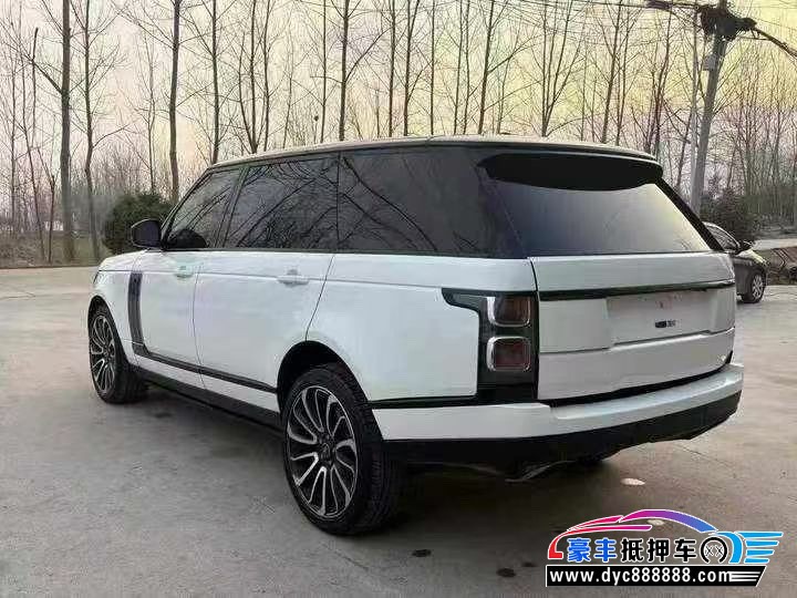 16年路虎揽胜轿车抵押车出售