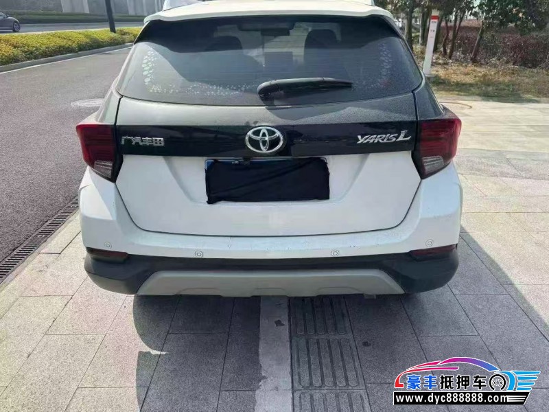 21年丰田YARiS L 致炫轿车抵押车出售