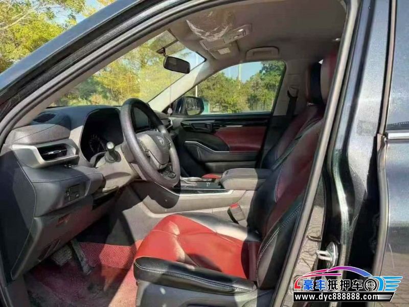 21年丰田汉兰达轿车抵押车出售