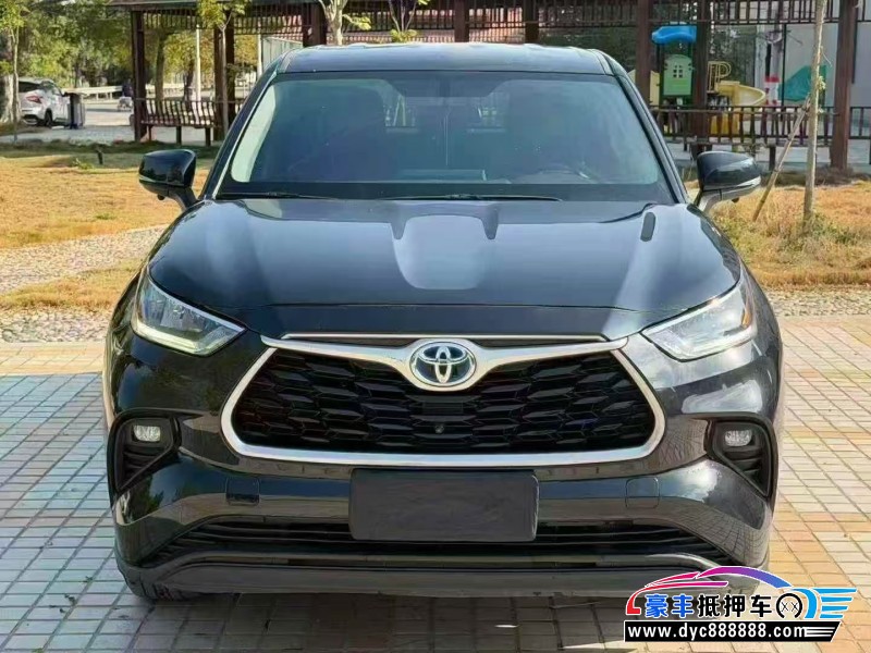 抵押车出售21年丰田汉兰达轿车