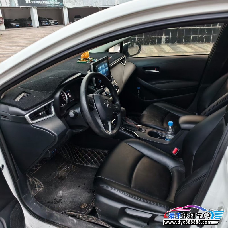 22年丰田卡罗拉轿车抵押车出售