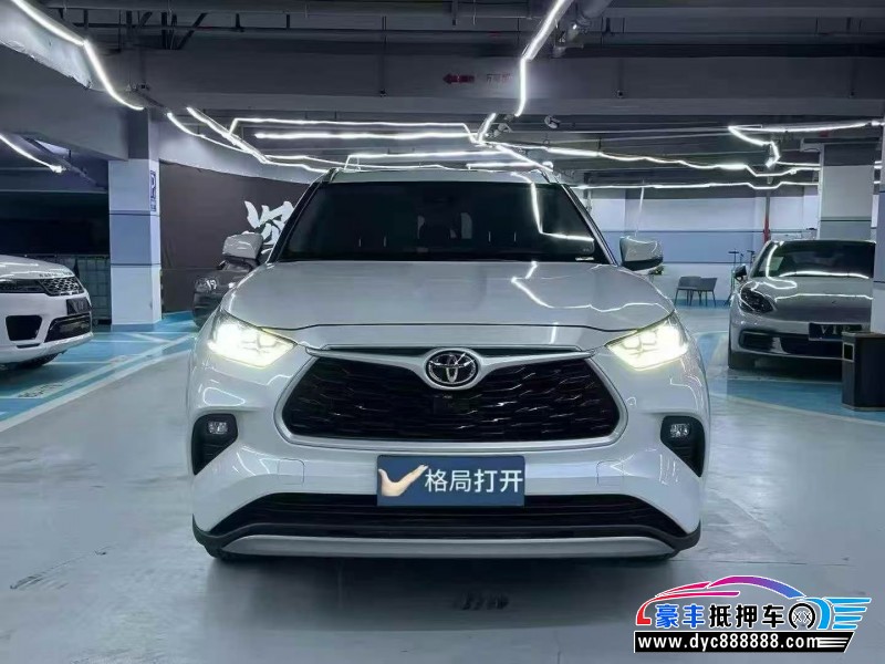 抵押车出售24年丰田汉兰达轿车