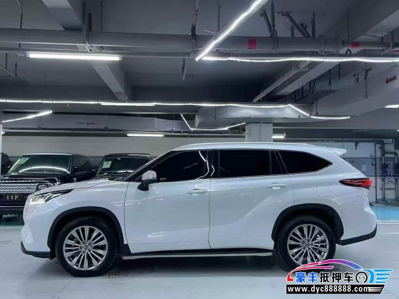 24年丰田汉兰达轿车抵押车出售