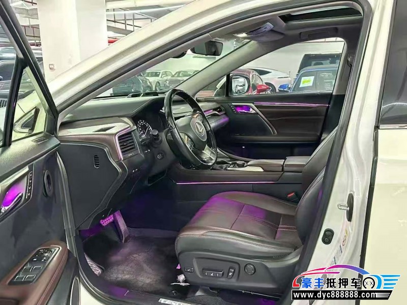 18年雷克萨斯RX轿车抵押车出售