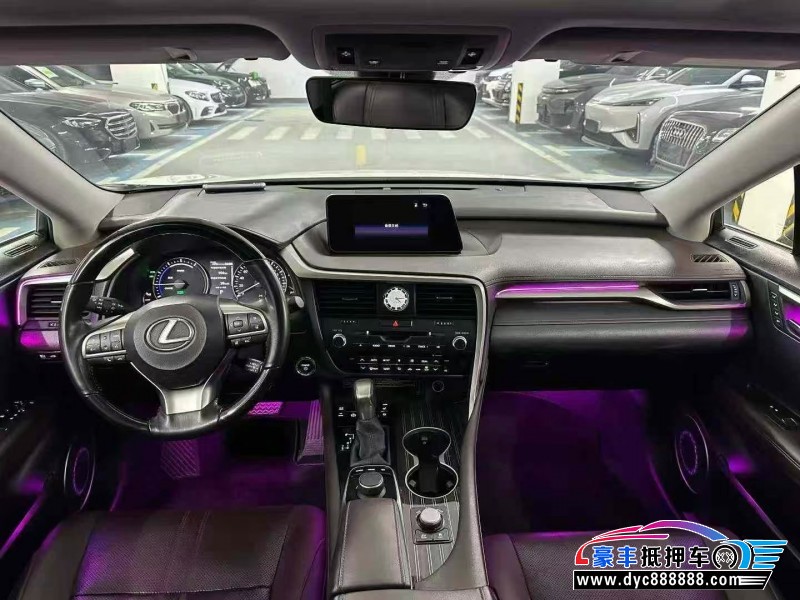 18年雷克萨斯RX轿车抵押车出售