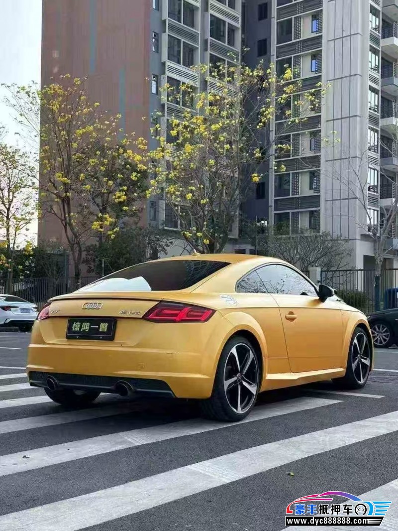 18年奥迪TT轿车抵押车出售