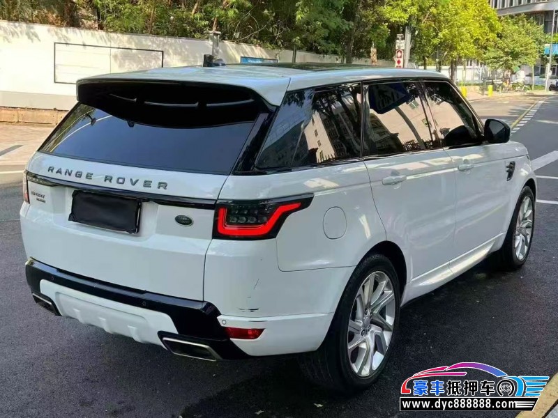 19年路虎揽胜运动轿车抵押车出售