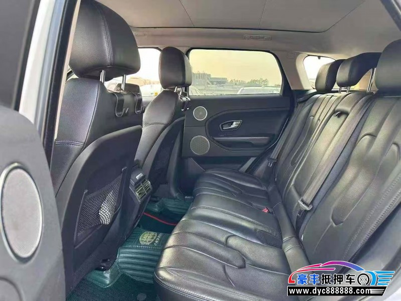 15年路虎揽胜极光轿车抵押车出售