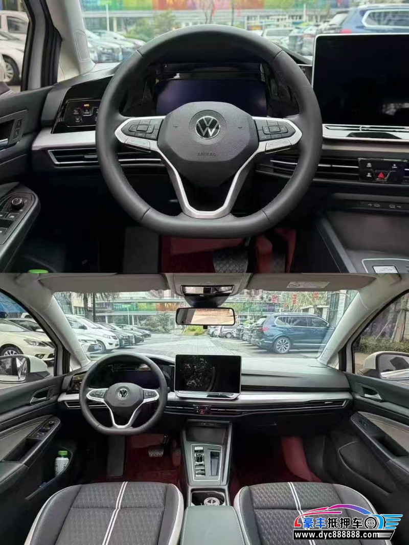 25年大众高尔夫轿车抵押车出售