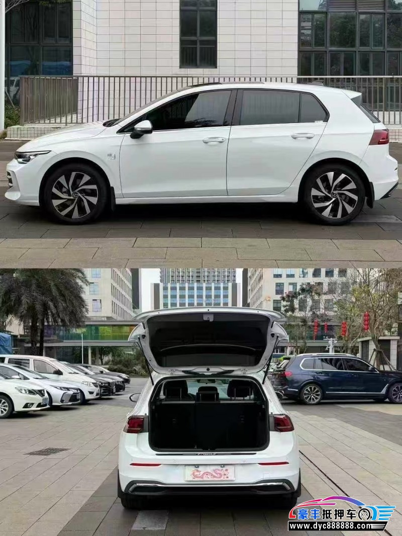 25年大众高尔夫轿车抵押车出售