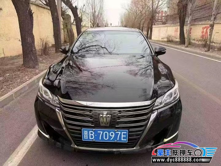 抵押车出售19年丰田皇冠轿车