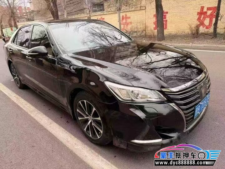 19年丰田皇冠轿车抵押车出售