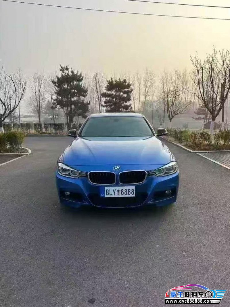 抵押车出售17年宝马3系轿车