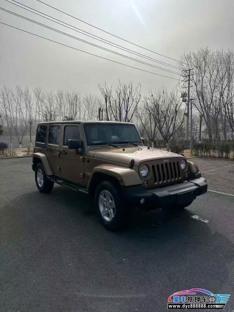 15年Jeep牧马人轿车抵押车出售