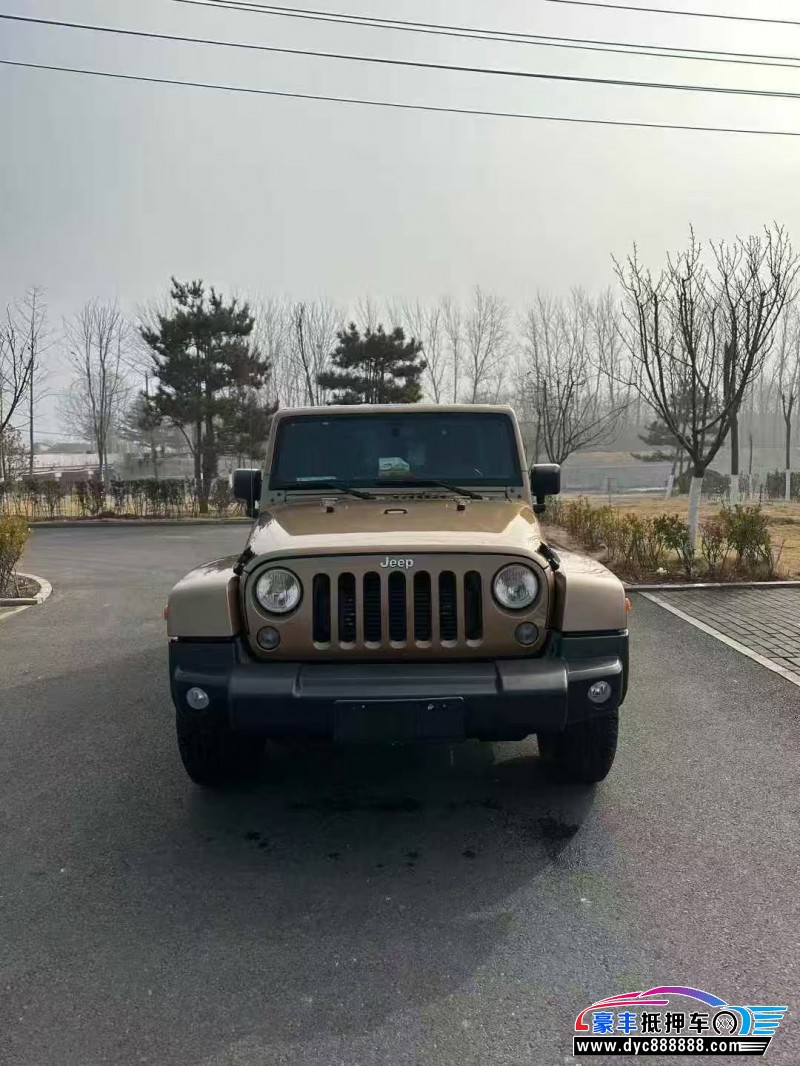 15年Jeep牧马人轿车抵押车出售