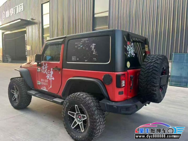 12年Jeep牧马人轿车抵押车出售