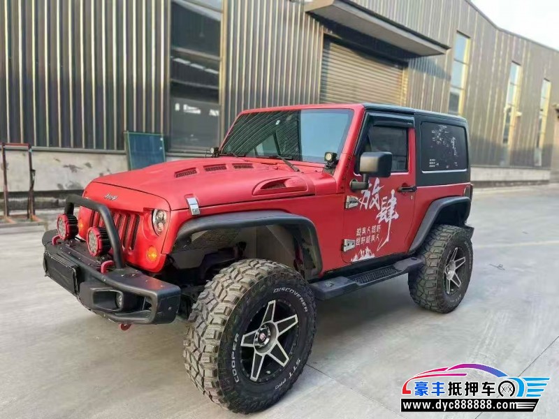 12年Jeep牧马人轿车抵押车出售