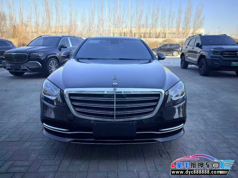 抵押车出售17年奔驰S轿车