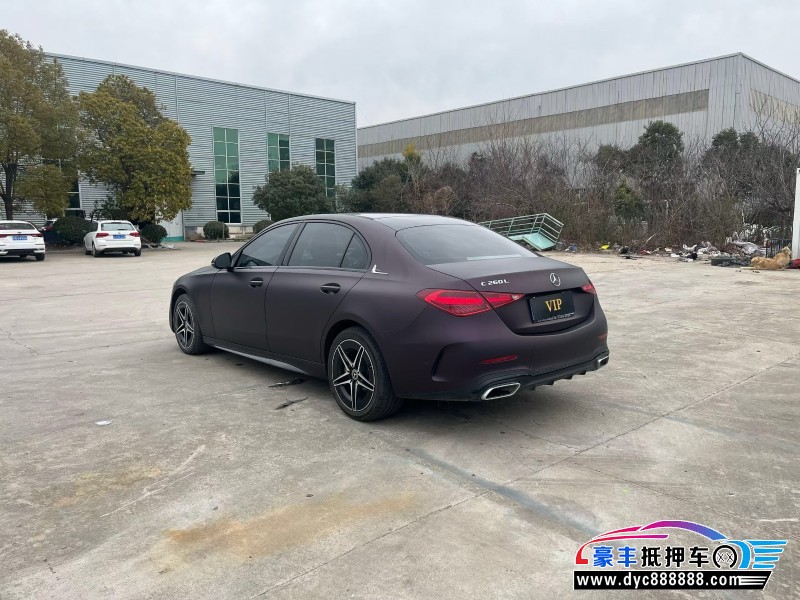 23年奔驰C轿车抵押车出售