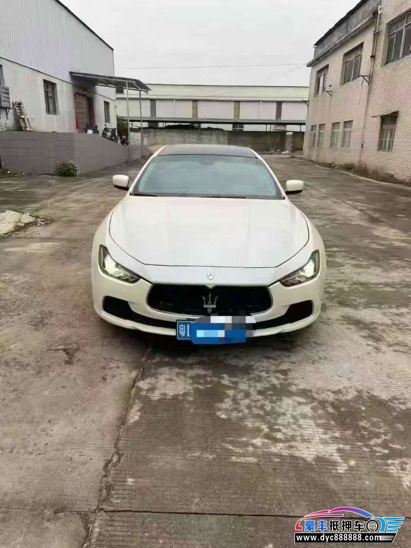 16年玛莎拉蒂Ghibli轿车抵押车出售