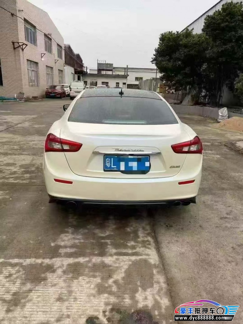 16年玛莎拉蒂Ghibli轿车抵押车出售