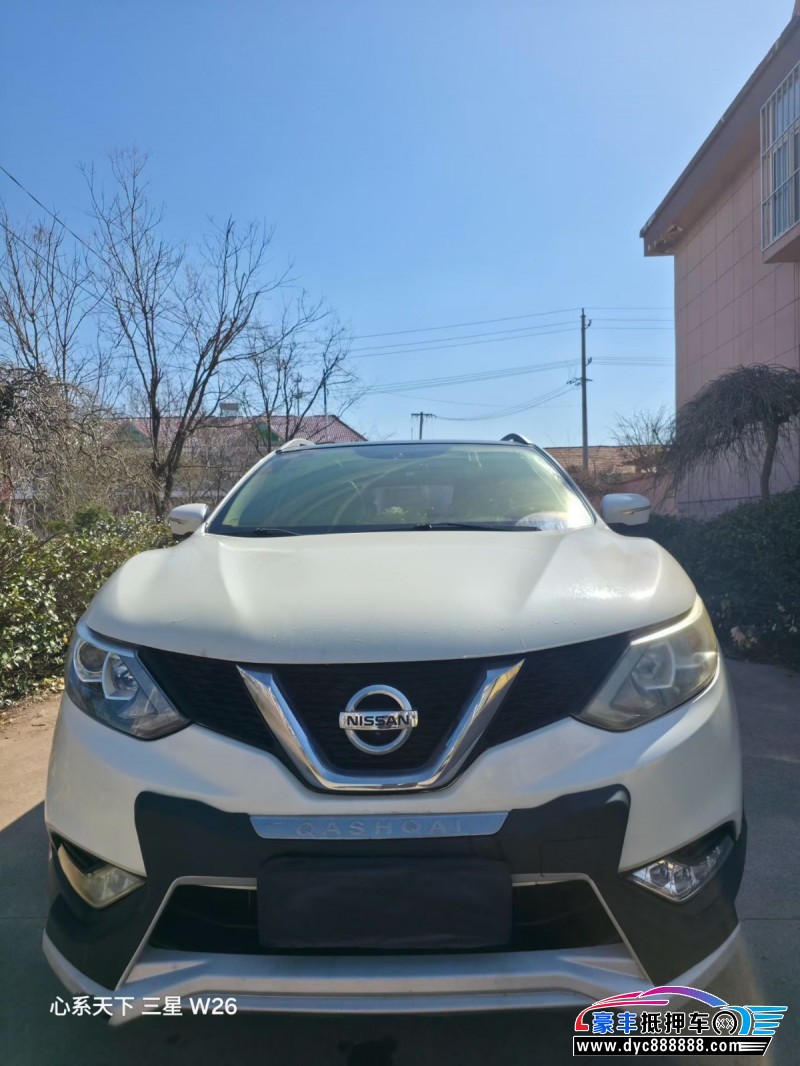 16年日产逍客轿车抵押车出售