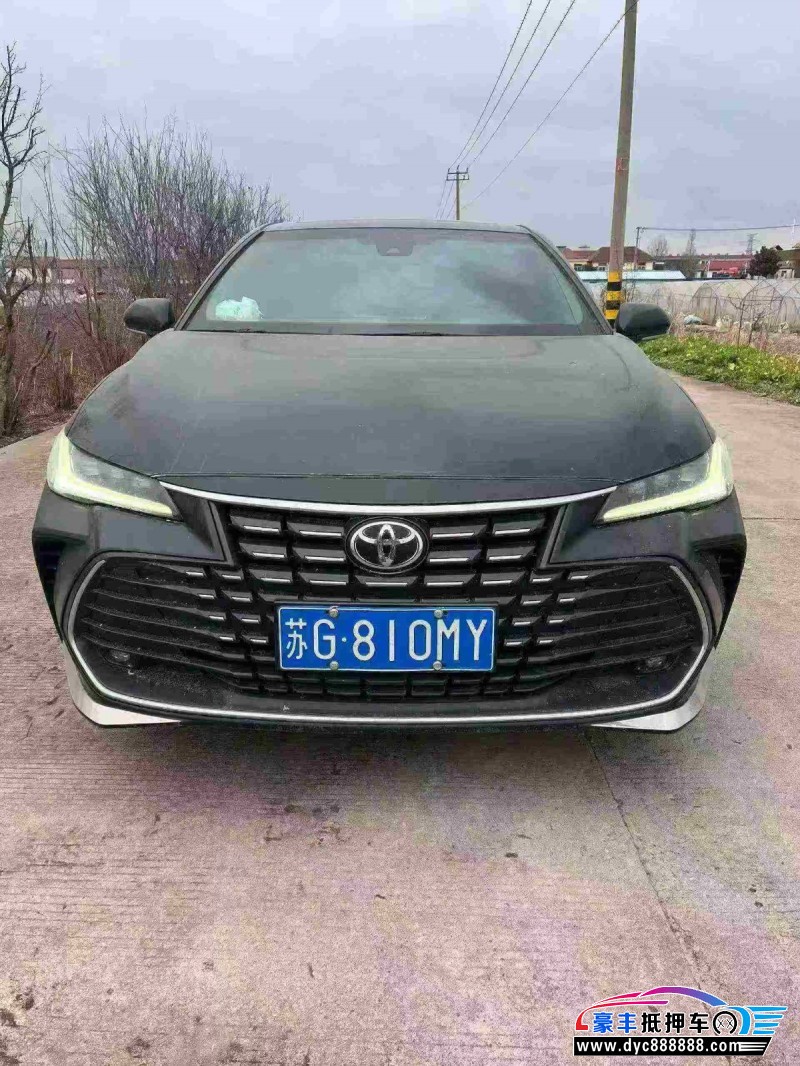 23年丰田亚洲龙轿车抵押车出售
