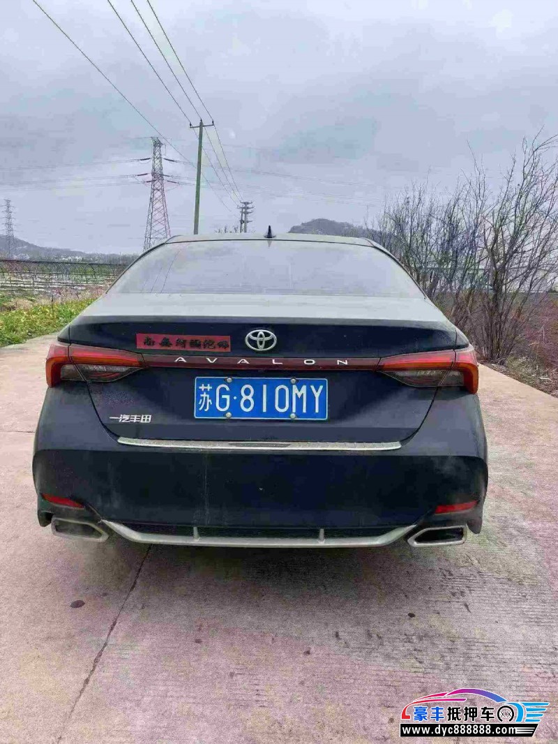 23年丰田亚洲龙轿车抵押车出售