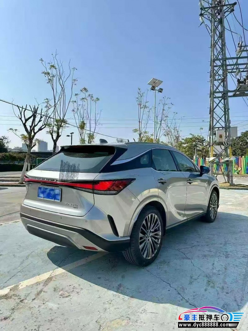 23年雷克萨斯RX轿车抵押车出售