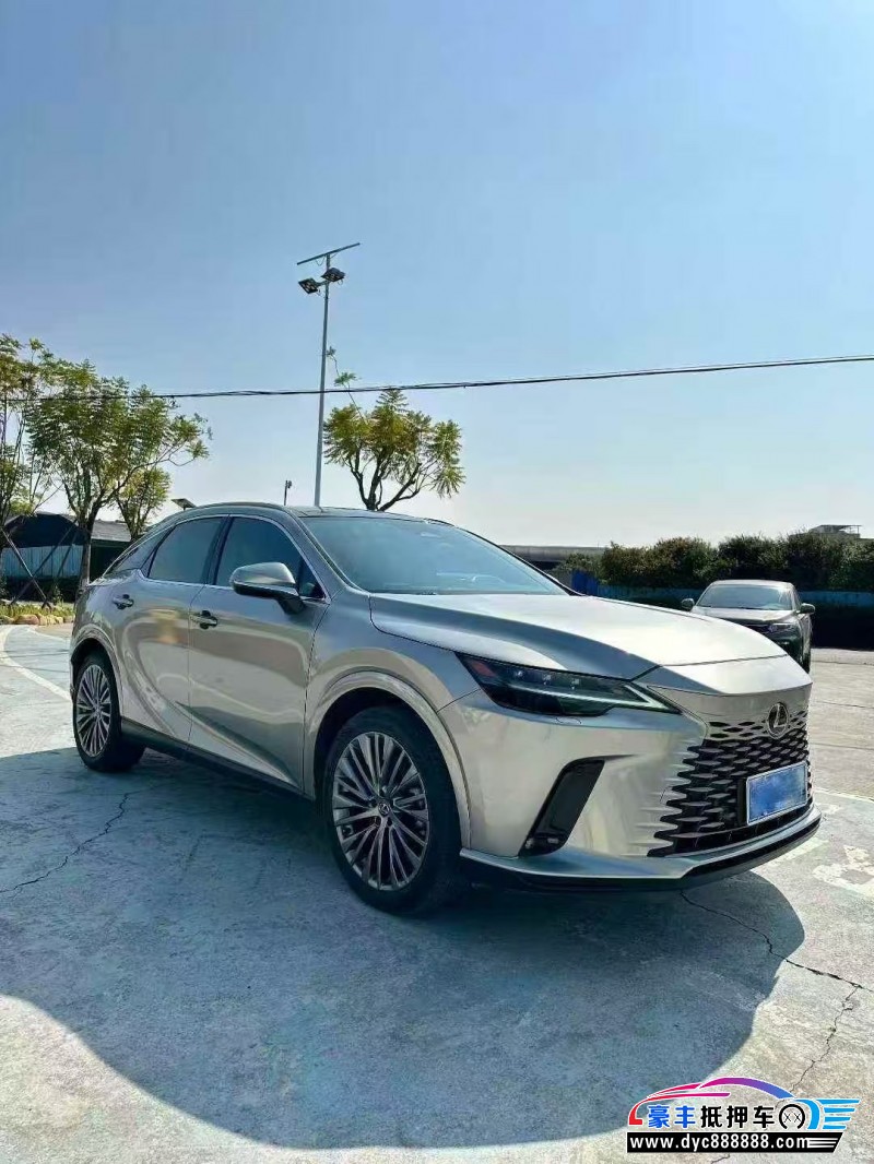 23年雷克萨斯RX轿车抵押车出售