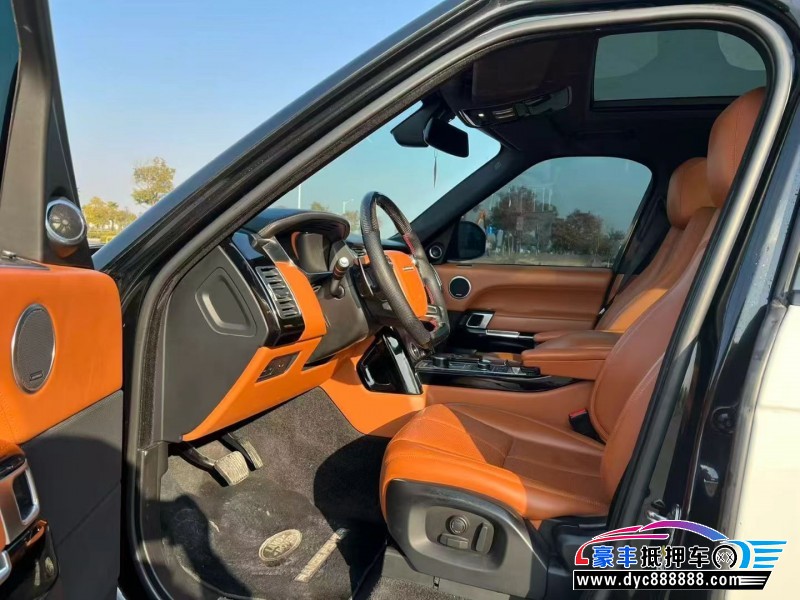 16年路虎揽胜行政轿车抵押车出售