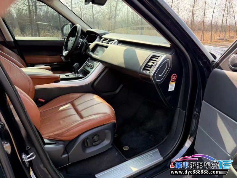 17年路虎揽胜运动版轿车抵押车出售