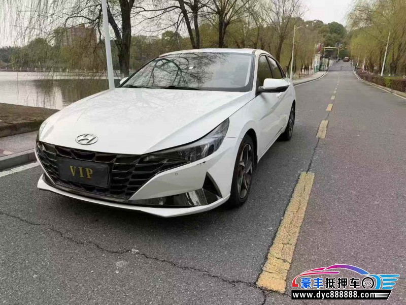 22年现代伊兰特轿车抵押车出售