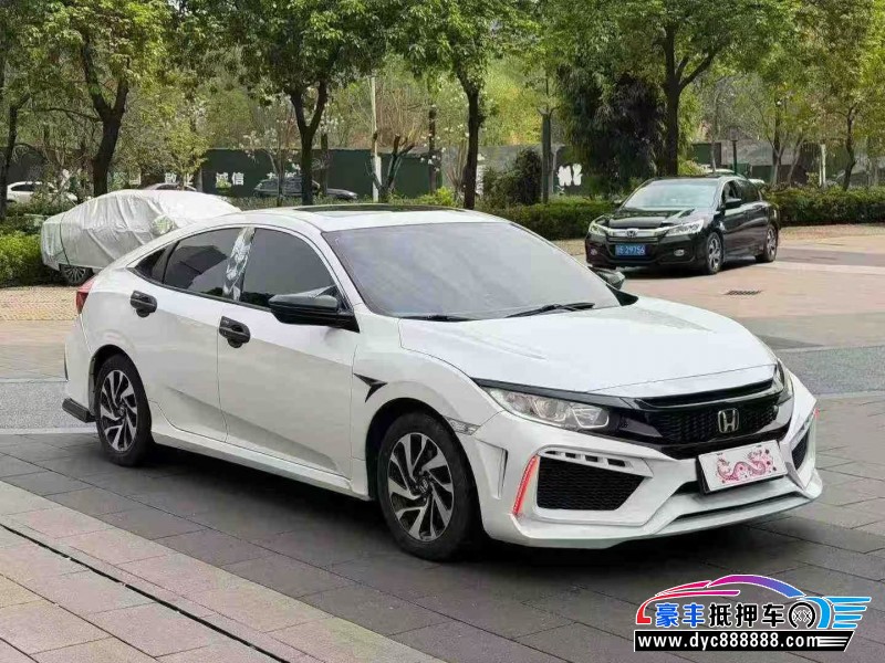 19年本田思域轿车抵押车出售