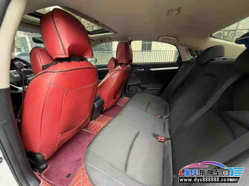 19年本田思域轿车抵押车出售