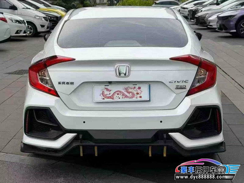 19年本田思域轿车抵押车出售