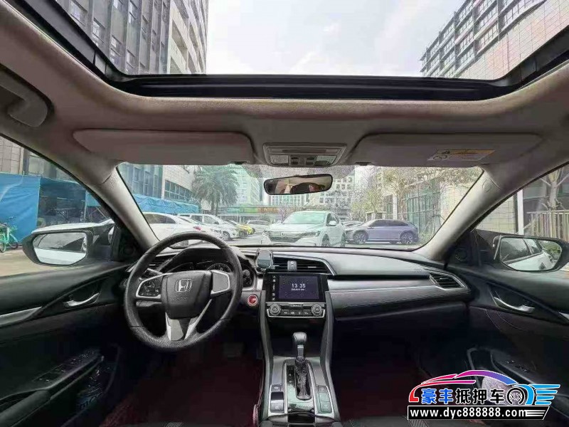 19年本田思域轿车抵押车出售