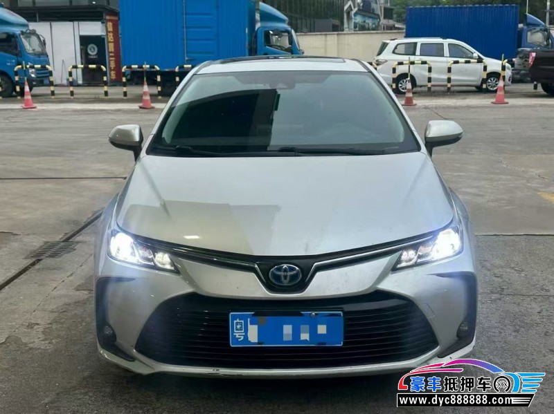 抵押车出售22年丰田卡罗拉轿车