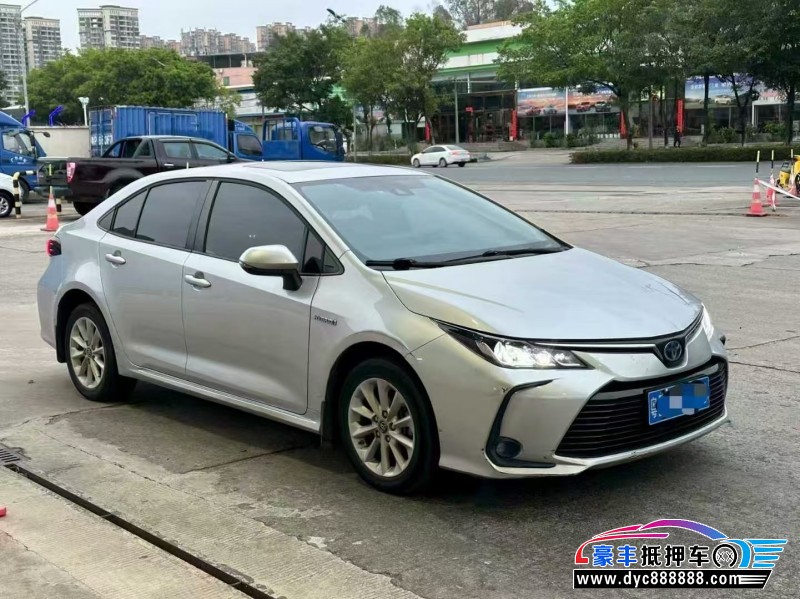 22年丰田卡罗拉轿车抵押车出售