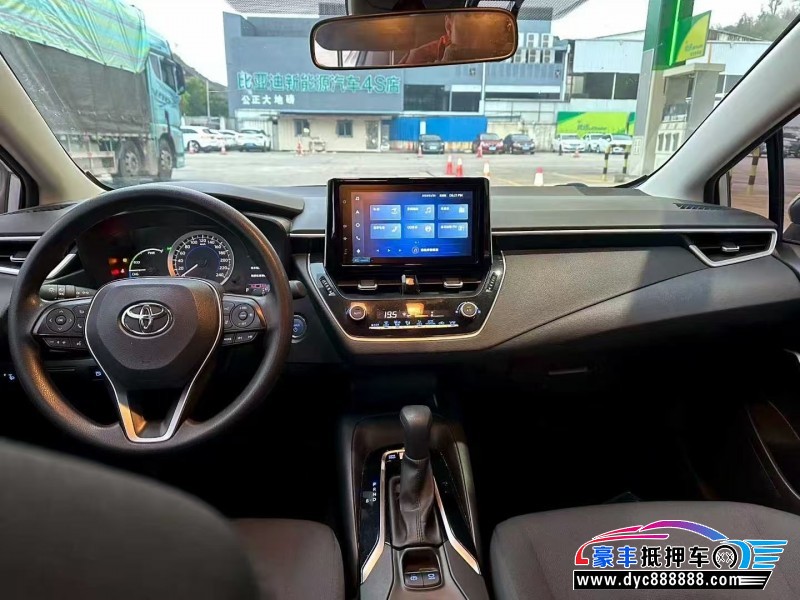 22年丰田卡罗拉轿车抵押车出售