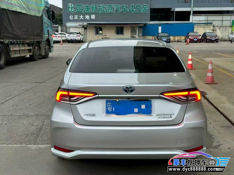 22年丰田卡罗拉轿车抵押车出售