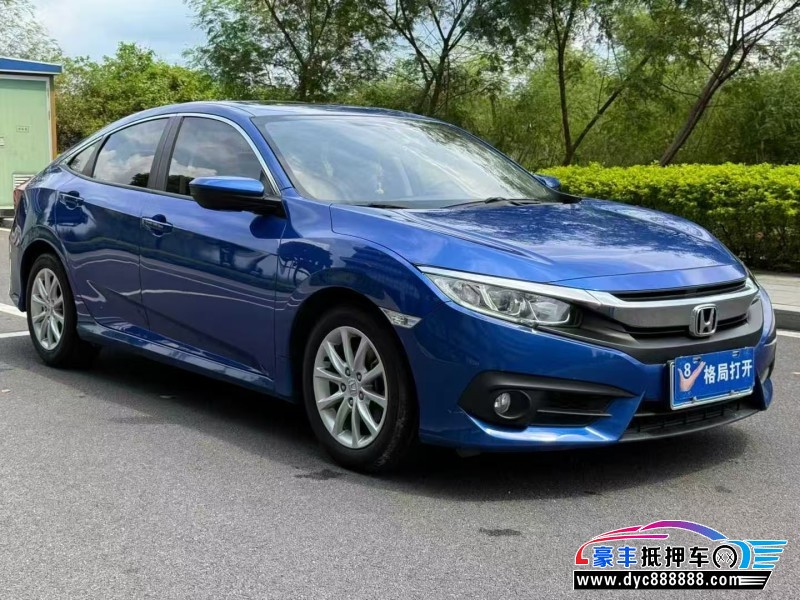 18年本田思域轿车抵押车出售