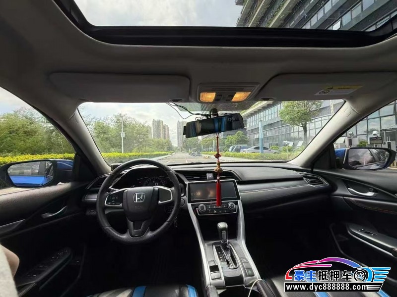 18年本田思域轿车抵押车出售