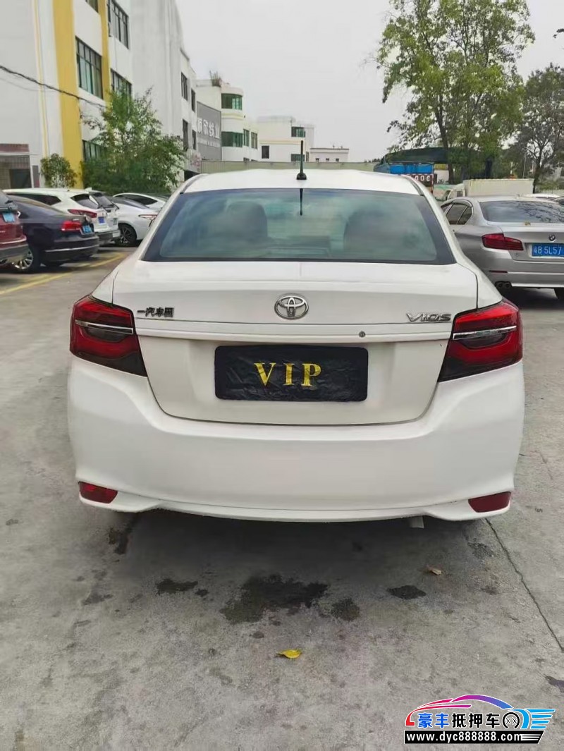 22年丰田威驰轿车抵押车出售