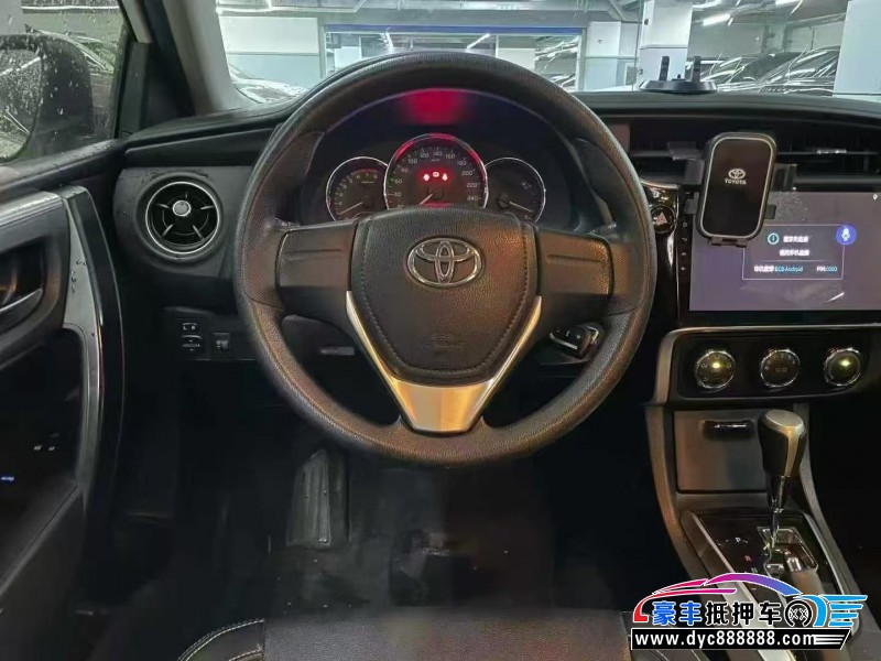 19年丰田卡罗拉轿车抵押车出售